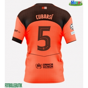 Barcelona Pau Cubarsi #5 Tredje Tröja 2025-26 Kortärmad